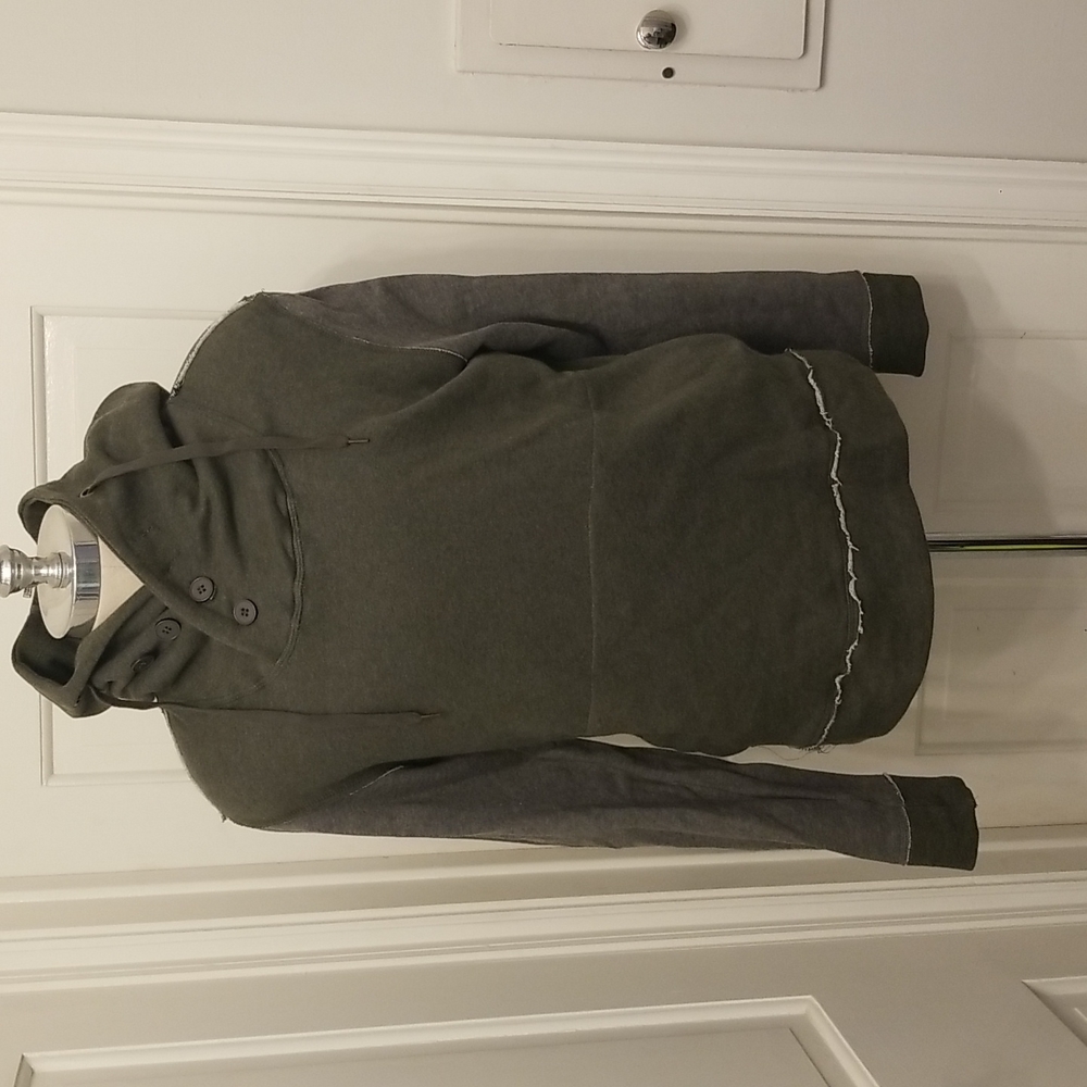 Men's Waffle Neck Hoodie